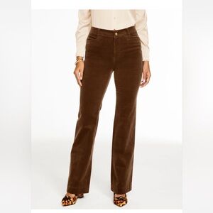 Talbot’s Dark Walnut Corduroy Women's Trouser Pants 4P